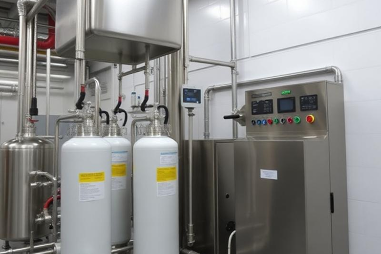 Oxygen gas plant