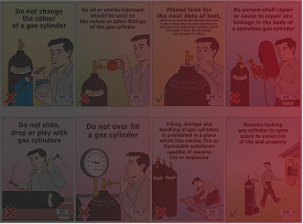 Cylinder Safety Posters